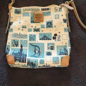 disney dooney and bourke small letter carrier bag